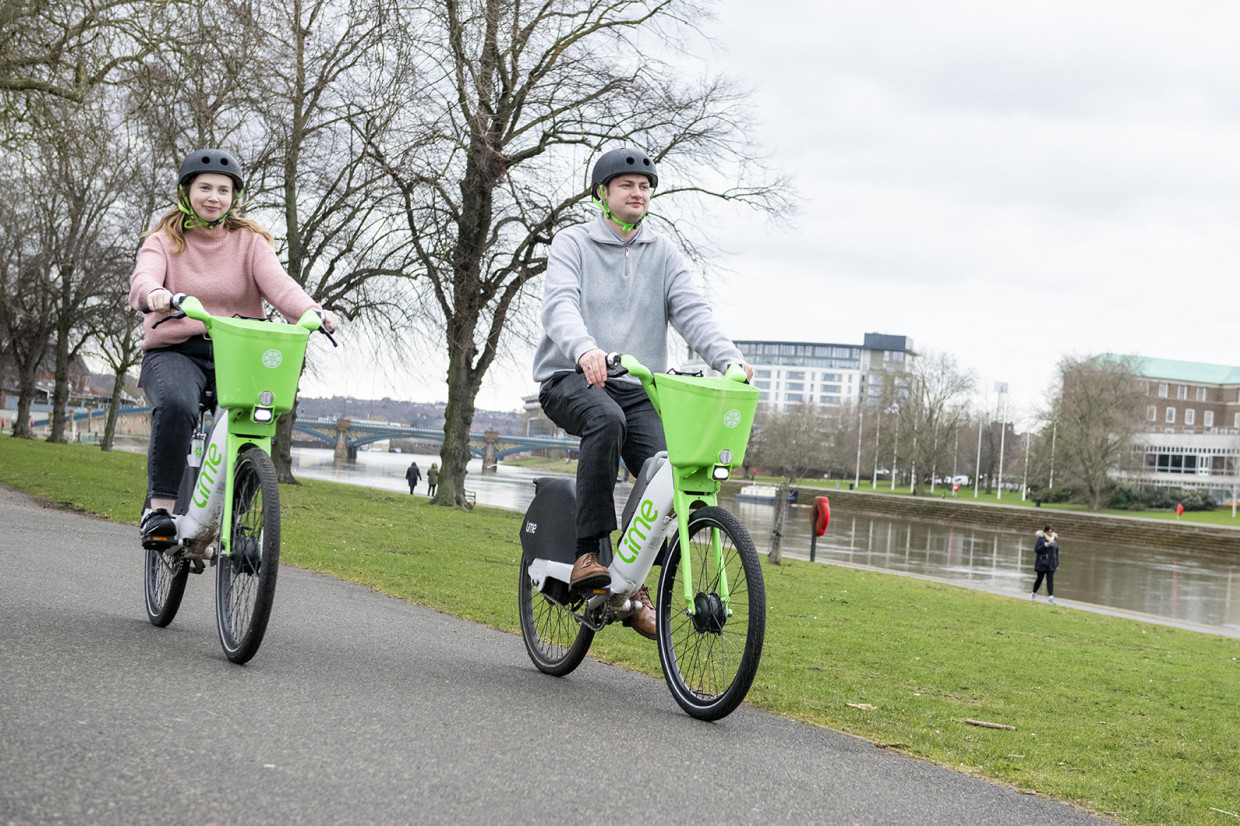 Lime launches ebike rental scheme in Nottingham Move Electric
